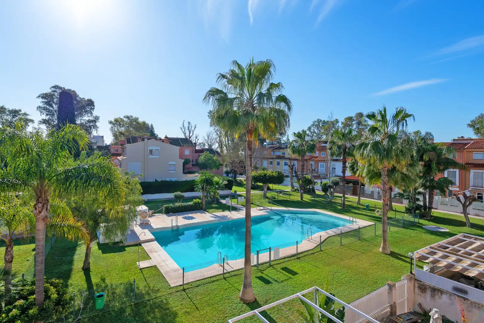 Garden of Detached homes for sale in Málaga  with Air Conditioner, Terrace and Community pool