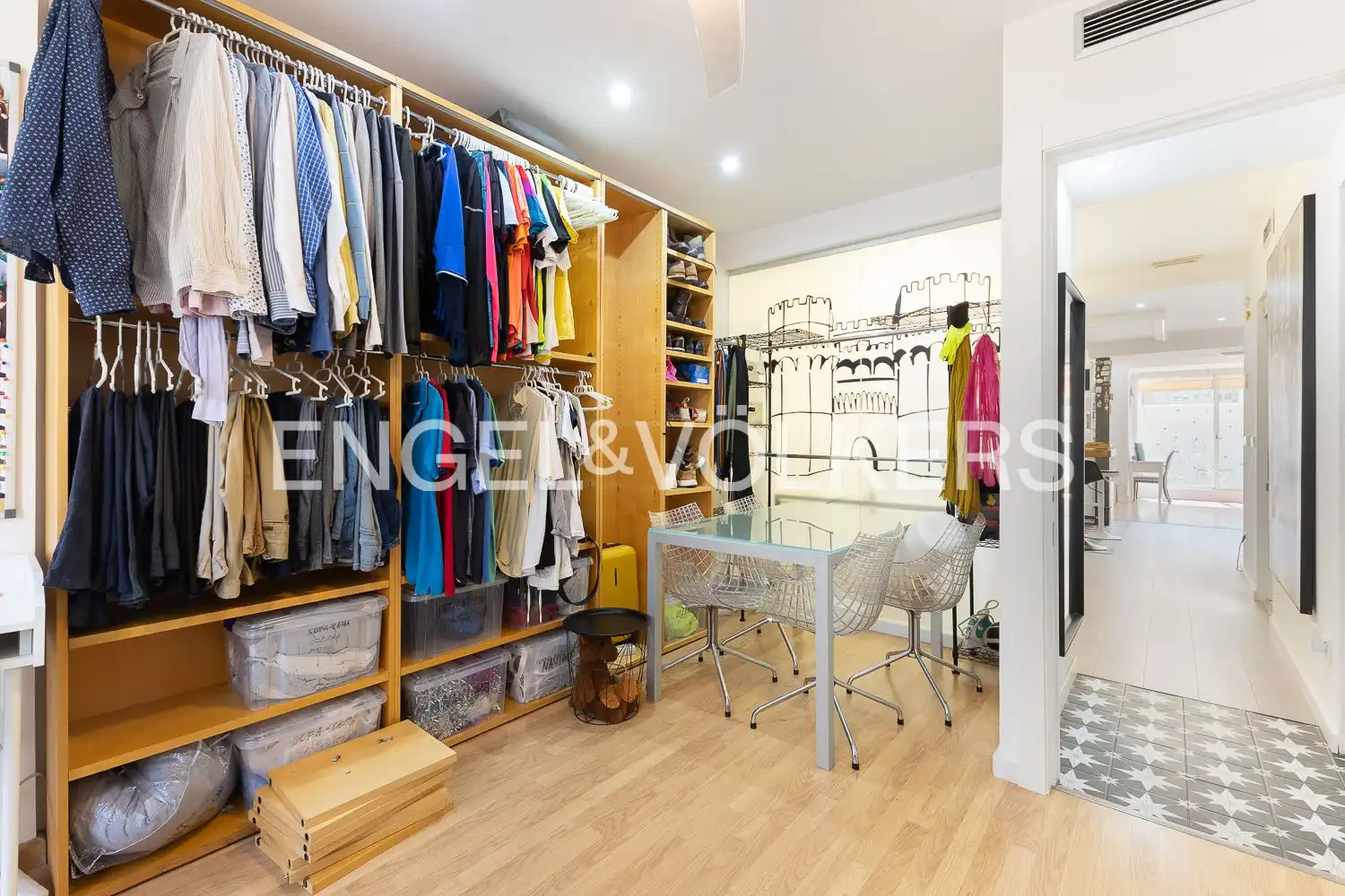 Flat for rent in Valencia  with Air Conditioner, Heating and Parquet flooring
