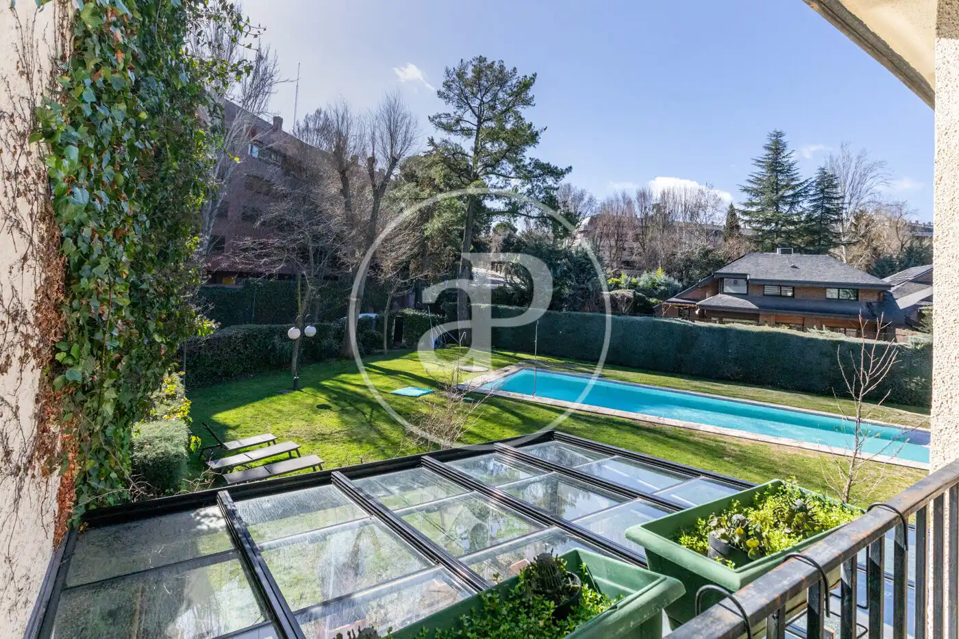 Jardín de Casa adosada en venta en La Moraleja con Aire acondicionado, Calefacción y Jardín privado