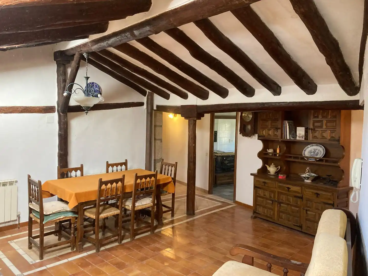 Comedor de Casa o chalet en venta en Valdealgorfa con Calefacción, Jardín privado y Terraza