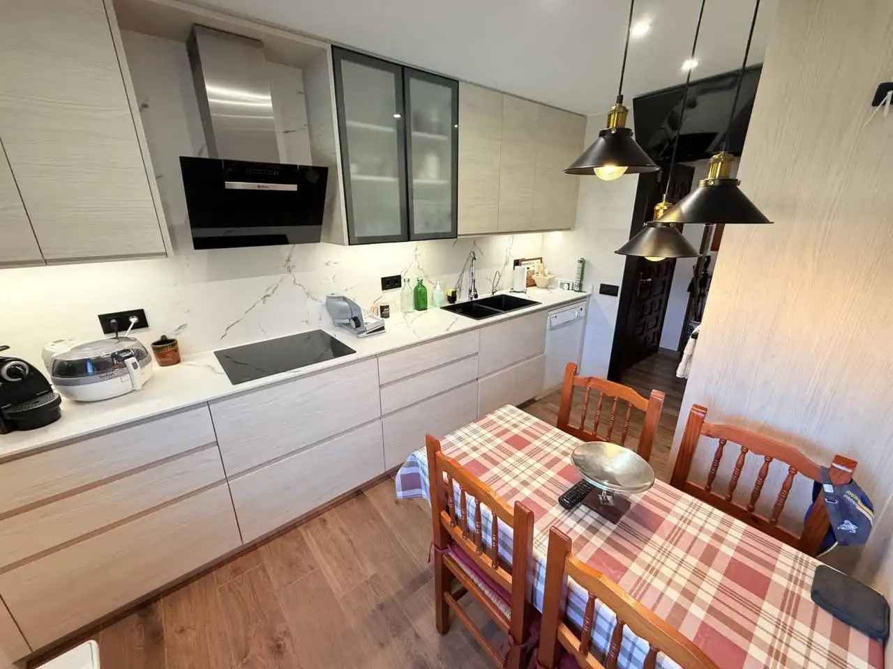 Kitchen of Houses for sale in Riells i Viabrea  with Air Conditioner, Heating and Private garden