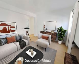 Living room of Flat to rent in  Madrid Capital  with Oven and Pets allowed