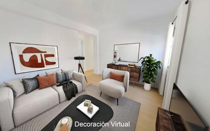 Living room of Flat to rent in  Madrid Capital  with Oven and Pets allowed