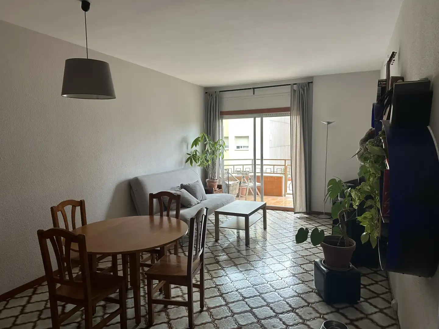 Sala d'estar de Pis en venda en Barcelona amb Traster i Balcó