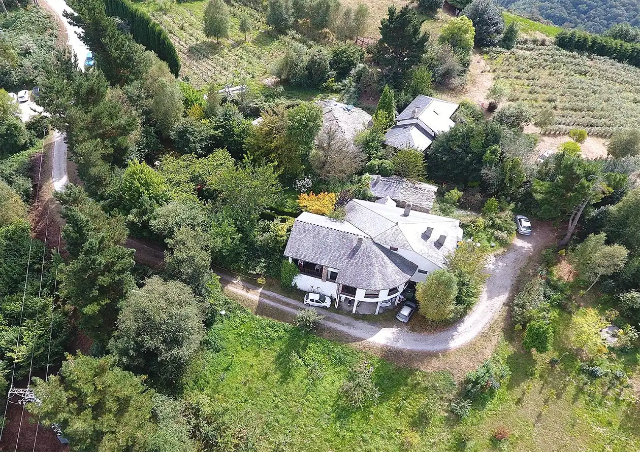 Vista exterior de Casa o chalet en venta en A Pontenova   con Jardín privado