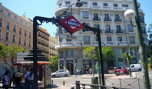 Exterior view of Flat for sale in  Madrid Capital