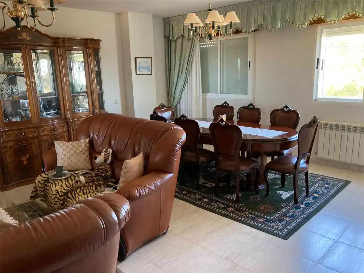 Comedor de Casa o chalet en venta en Monfarracinos con Jardín privado y Amueblado