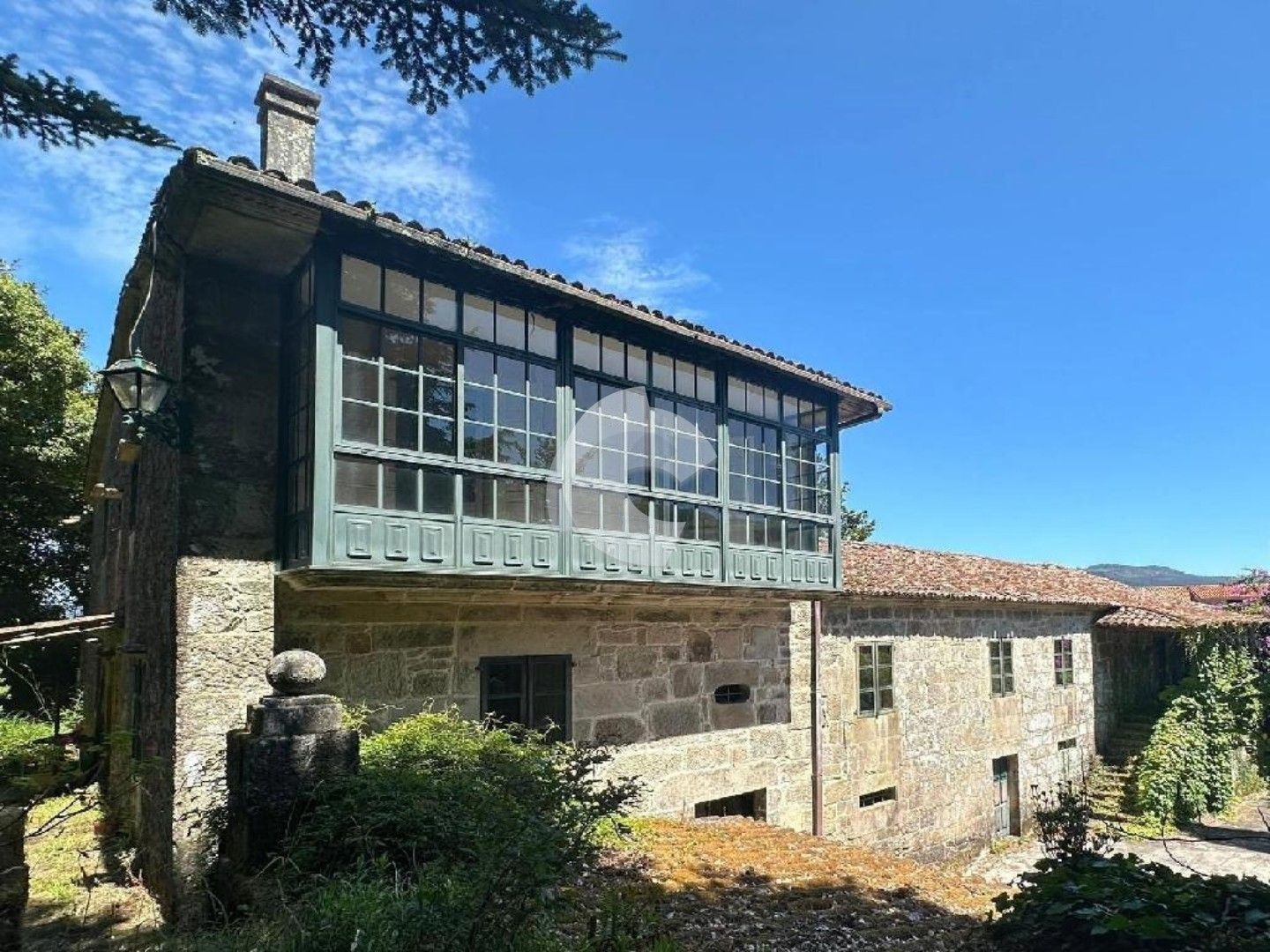 Vista exterior de Casa o xalet en venda en Ponteareas amb Jardí privat