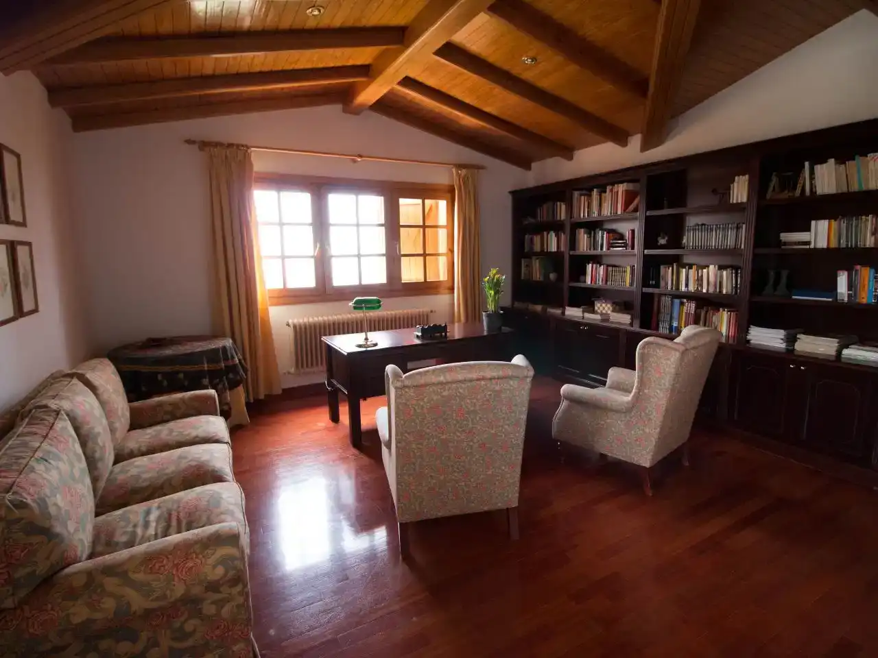 Sala de estar de Casa o chalet en venta en Víznar con Piscina y Balcón