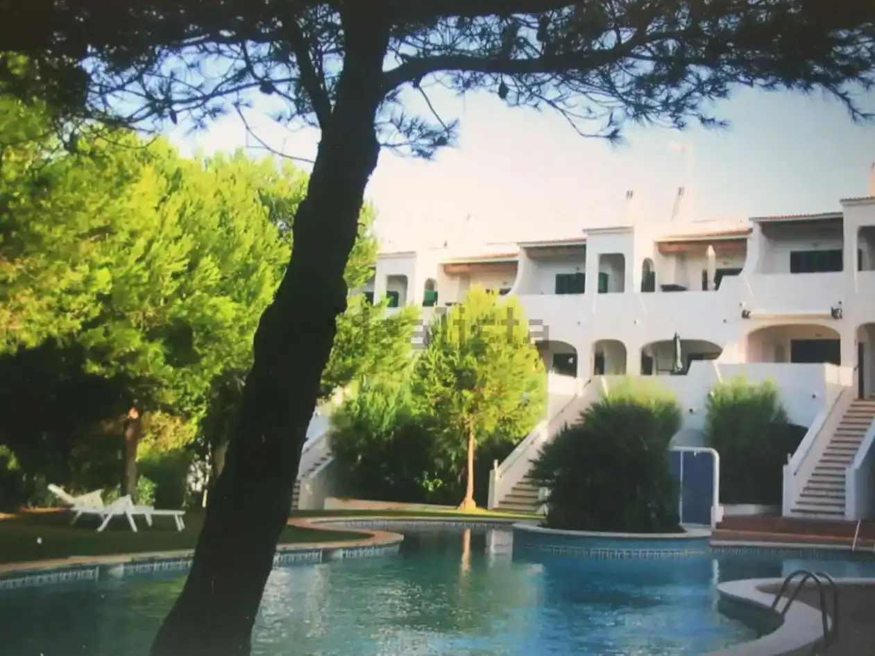 Exterior view of Flat for sale in Es Mercadal  with Air Conditioner, Private garden and Storage room