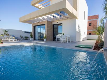 Swimming pool of House or chalet for sale in Los Montesinos  with Air Conditioner, Heating and Private garden