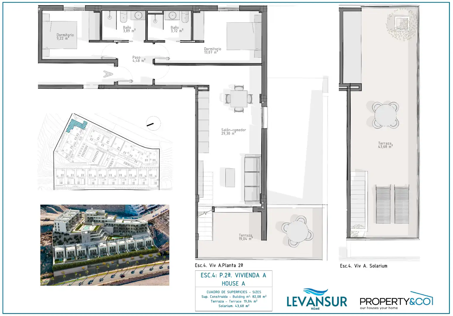 Apartament amb terrassa en venda a El Hornillo, imagen 2
