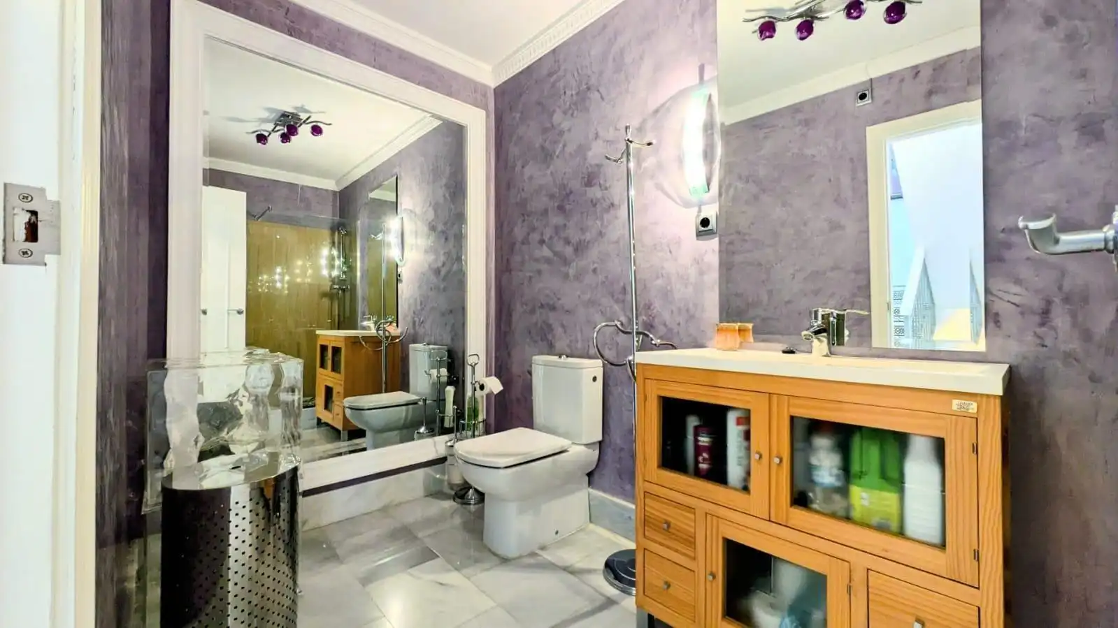 Baño de Casa adosada en venta en Mijas con Aire acondicionado, Terraza y Balcón