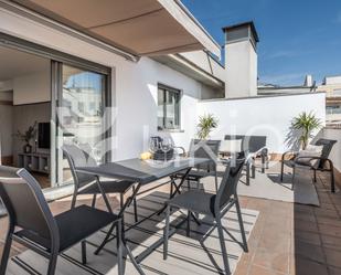 Terrassa de Apartament de lloguer en  Madrid Capital amb Aire condicionat, Terrassa i Moblat