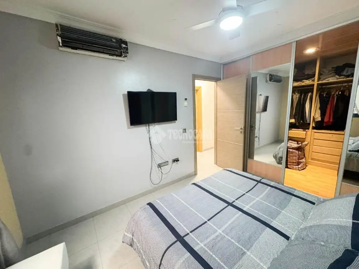 Bedroom of Flat for sale in Agüimes  with Air Conditioner