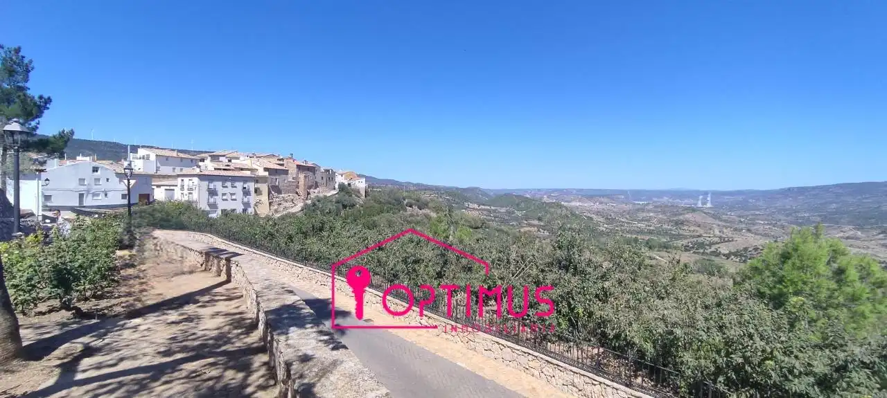 Vista exterior de Casa adosada en venda en Jarafuel amb Aire condicionat, Terrassa i Traster