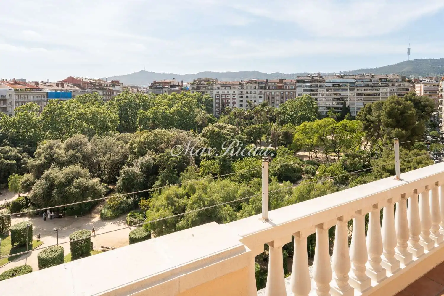 Terraza de Ático de alquiler en Barcelona con Aire acondicionado, Calefacción y Terraza
