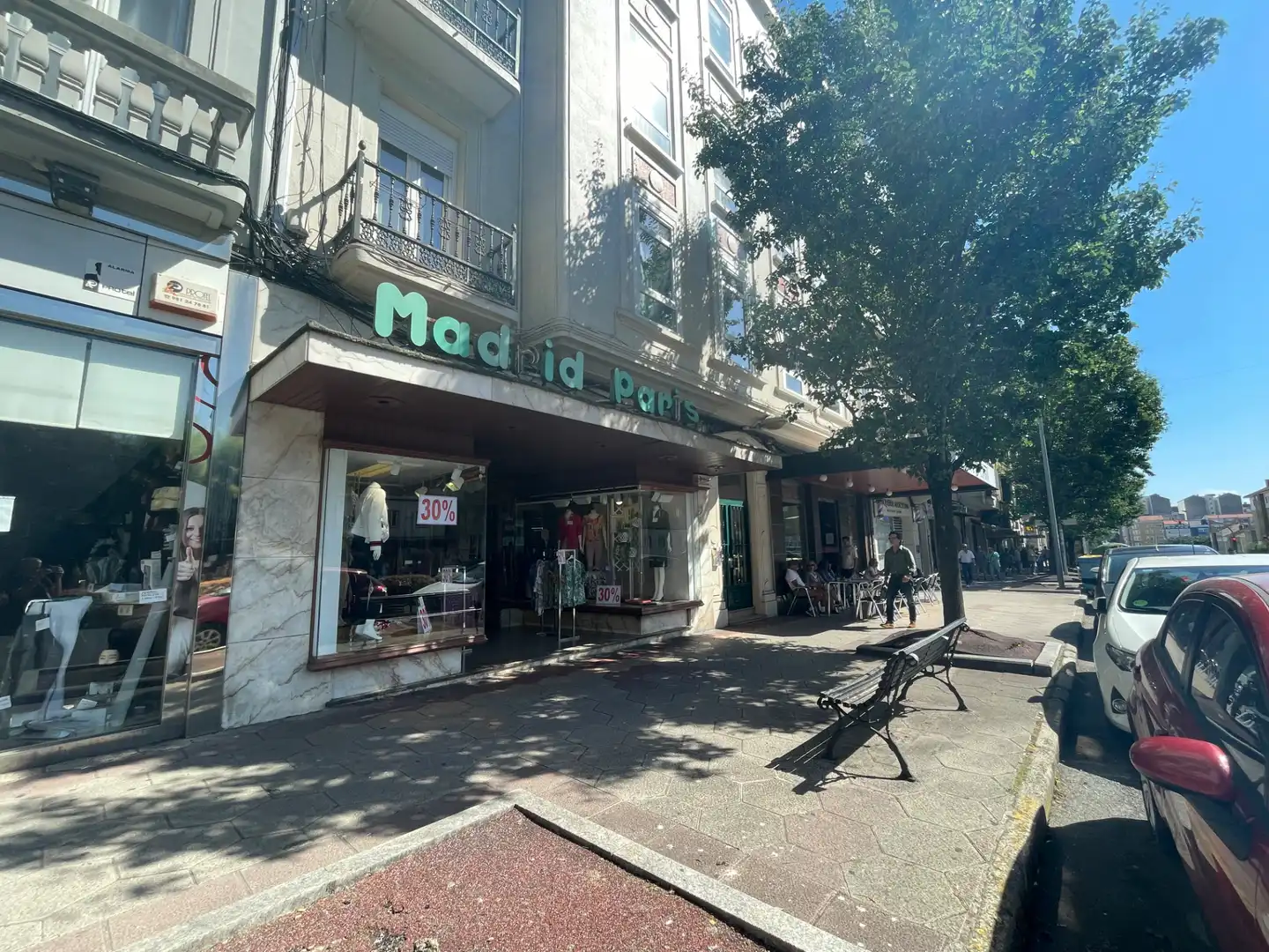 Außenansicht von Geschaftsraum zur Miete in Ferrol mit Parkett und Möbliert