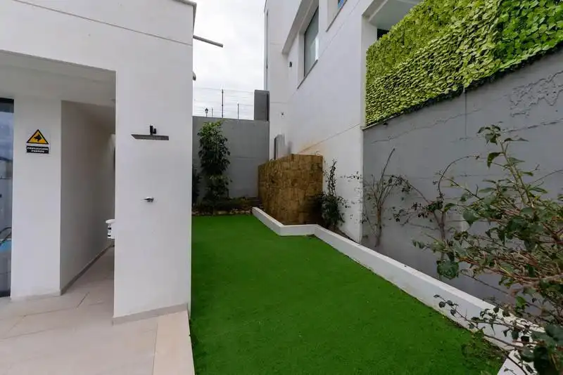 Terrassa de Casa o xalet de lloguer en Mijas amb Aire condicionat, Calefacció i Jardí privat