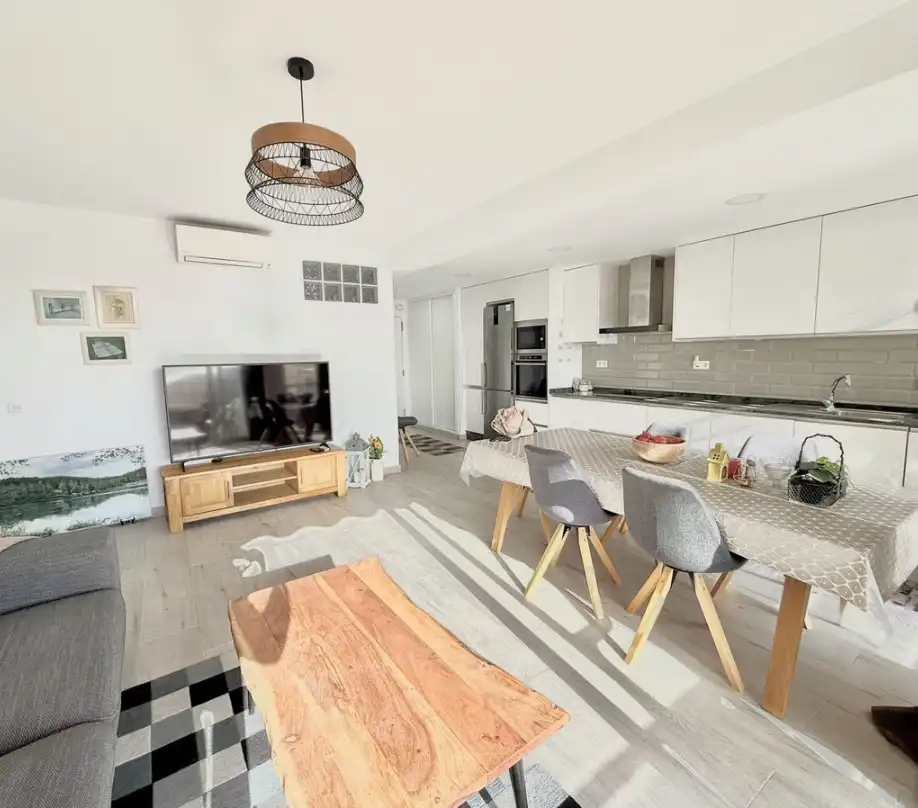 Living room of Flat for sale in Fuengirola  with Furnished, Oven and Washing machine