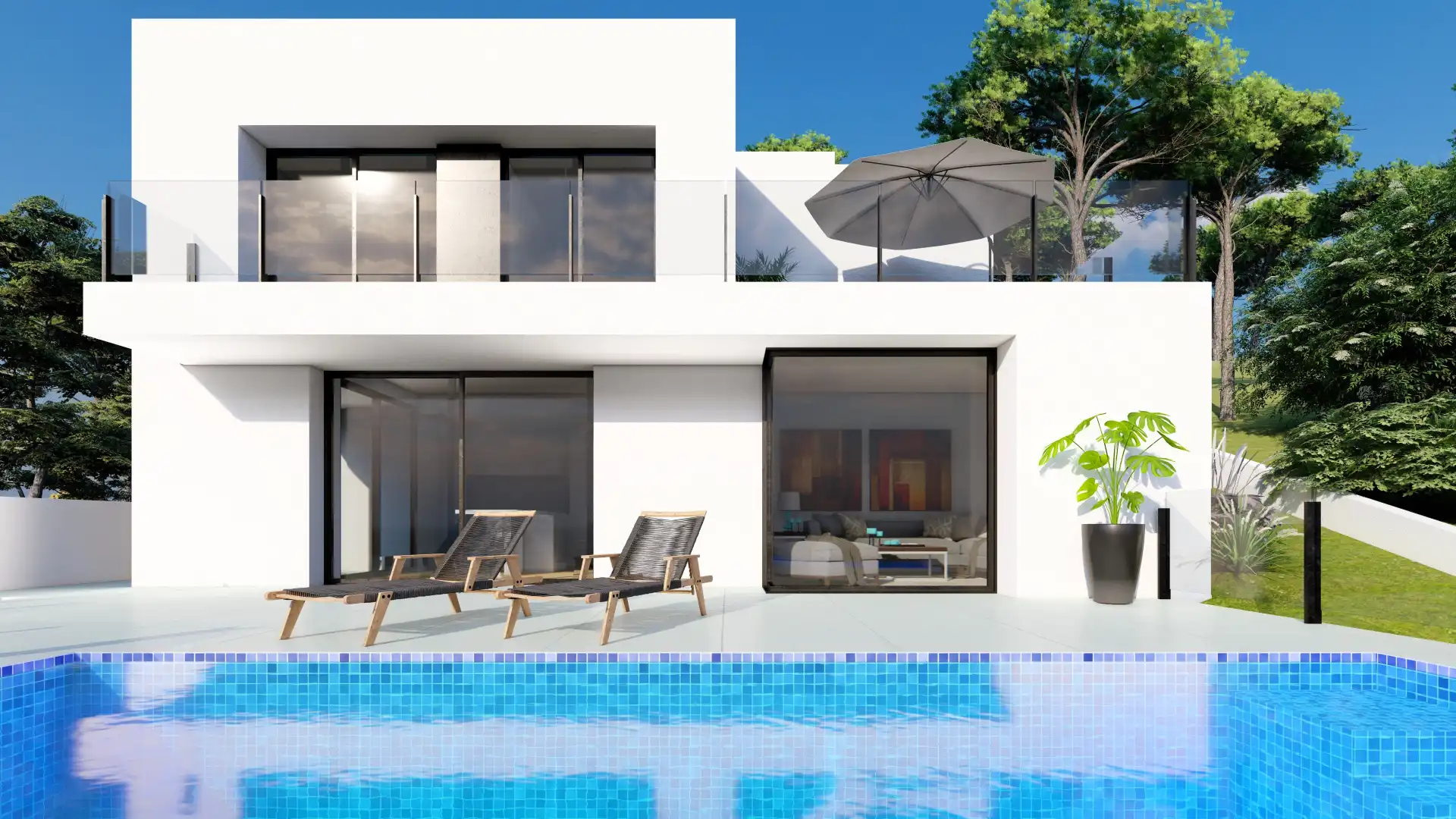 Neubau-Villa mit Pool zum Verkauf in Calle Jazmines, imagen 3