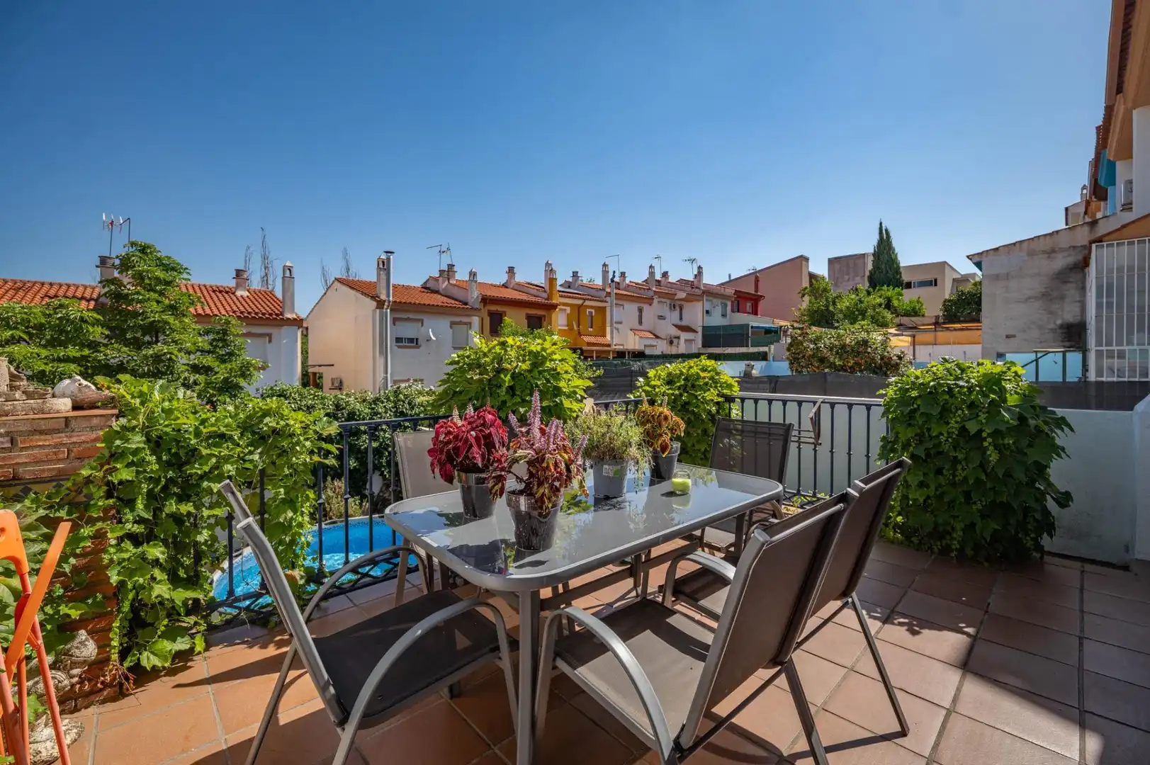 Terrassa de Casa adosada en venda en Villa de Otura amb Aire condicionat, Calefacció i Balcó