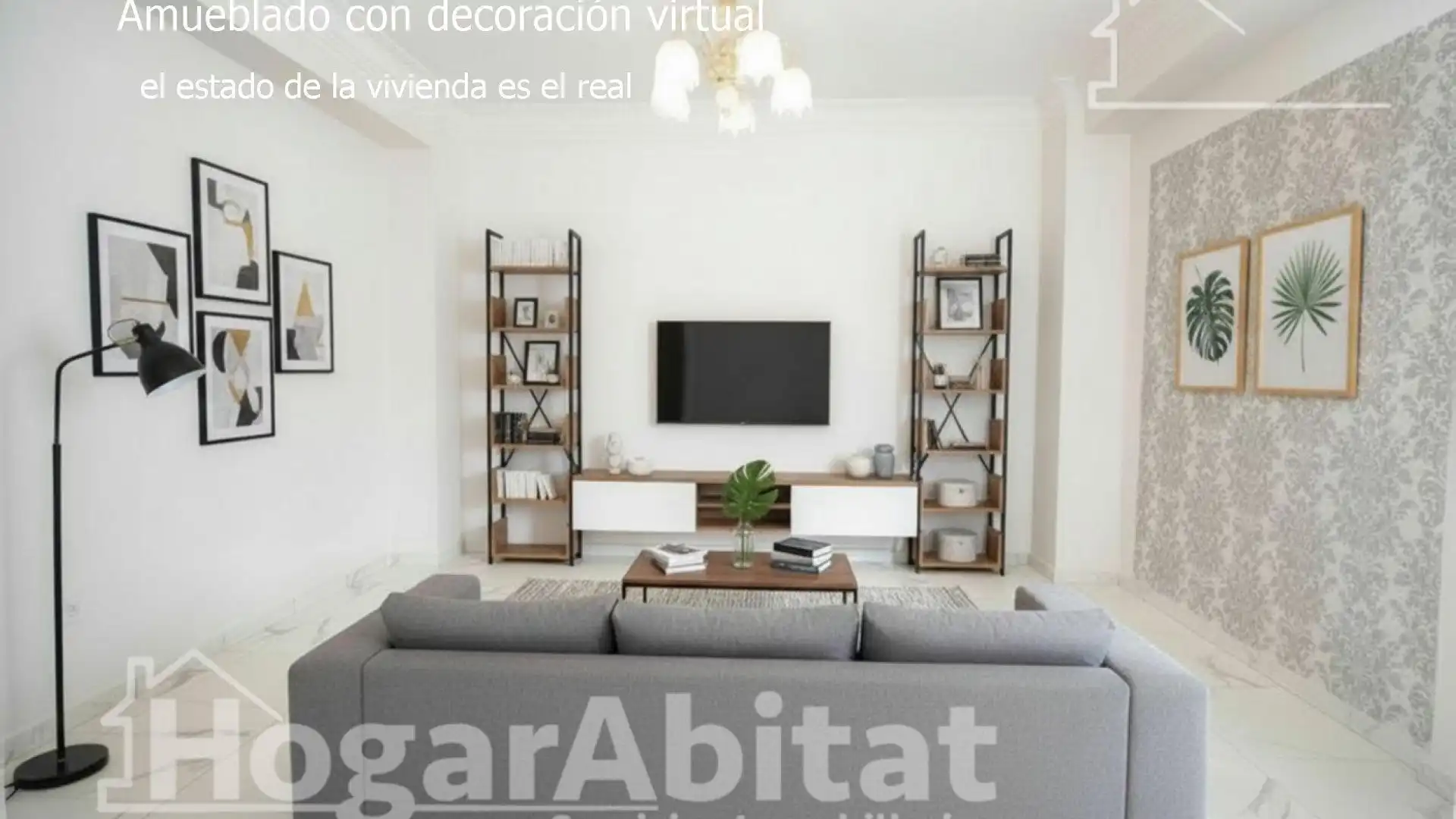 Wohnzimmer von Wohnung zum Verkauf in Oliva