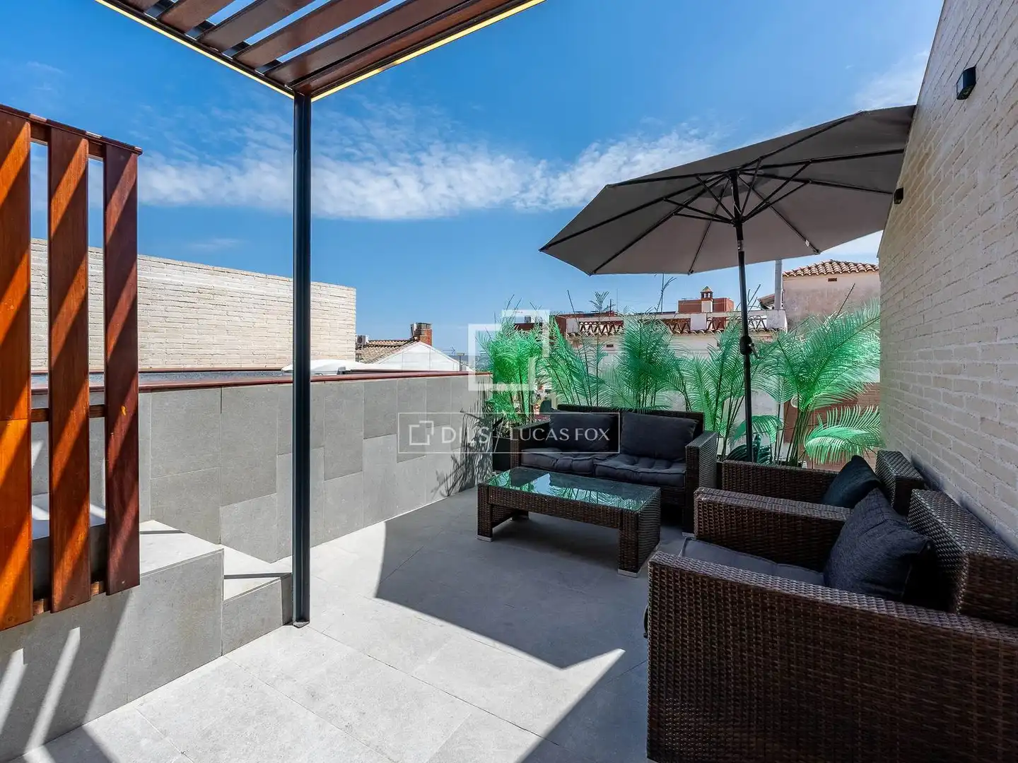 Terrassa de Casa o xalet de lloguer en Esplugues de Llobregat amb Aire condicionat, Calefacció i Parquet