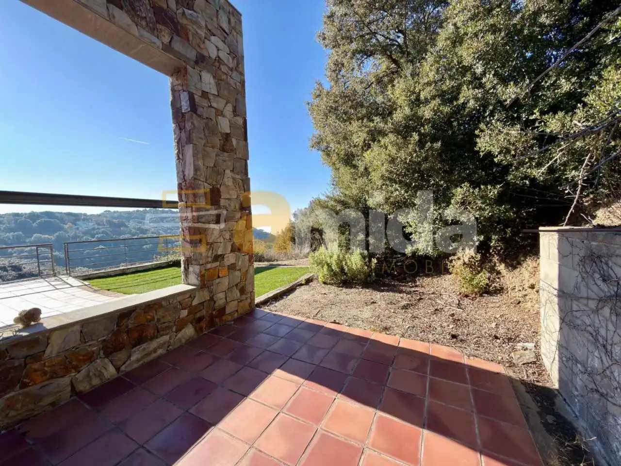 Garden of Houses for sale in Terrassa  with Heating, Private garden and Parquet flooring