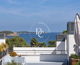 Exterior view of Attic for sale in Santa Eulària des Riu  with Air Conditioner, Terrace and Balcony