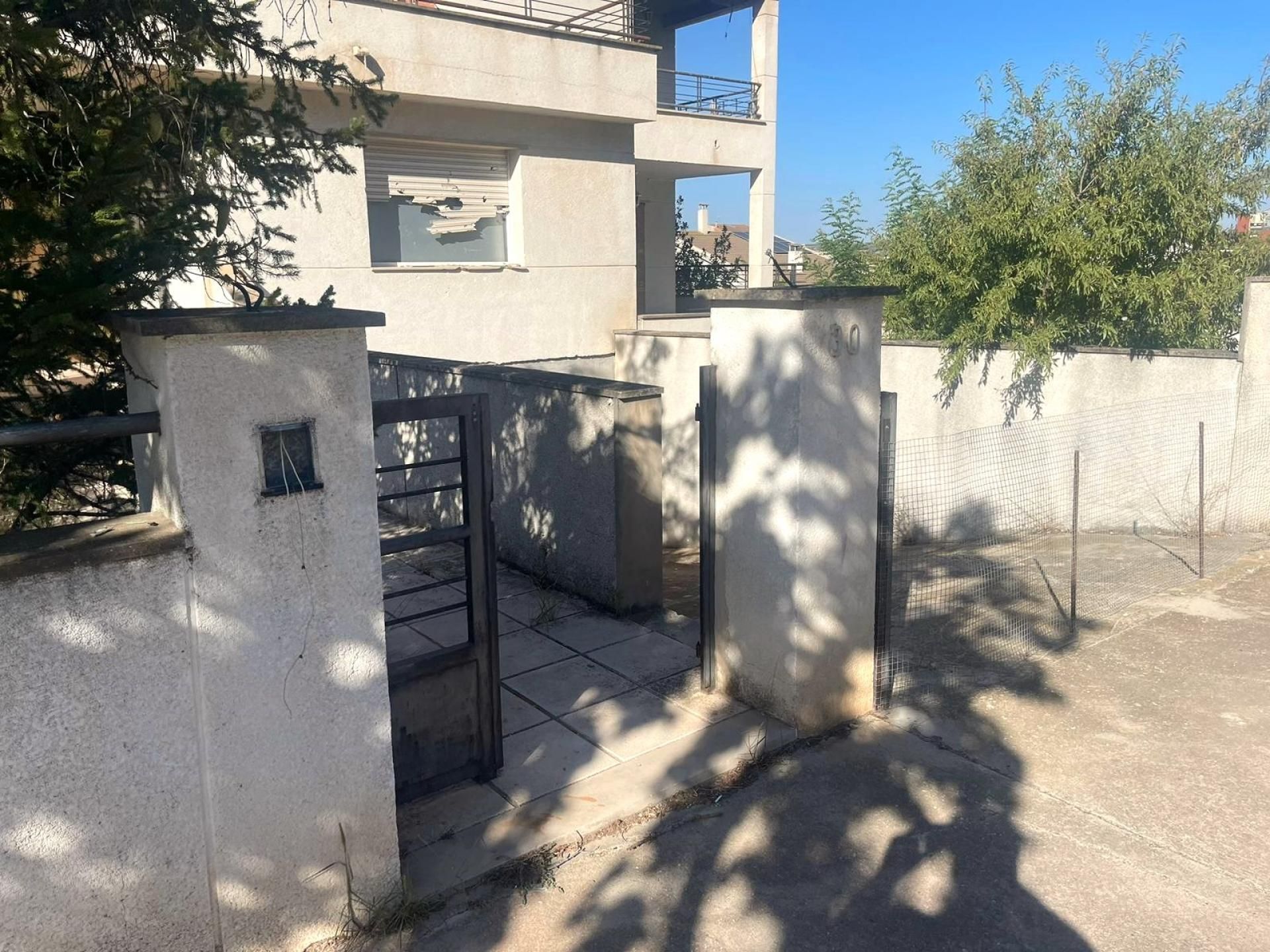 Exterior view of House or chalet for sale in Tàrrega  with Private garden