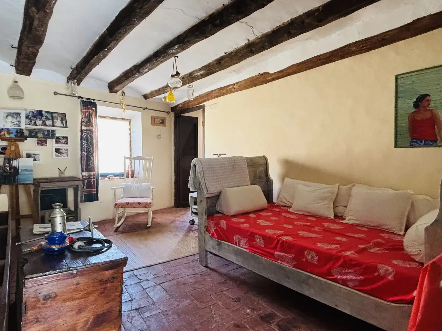 Sala d'estar de Casa adosada en venda en Torrefeta i Florejacs amb Calefacció i Terrassa