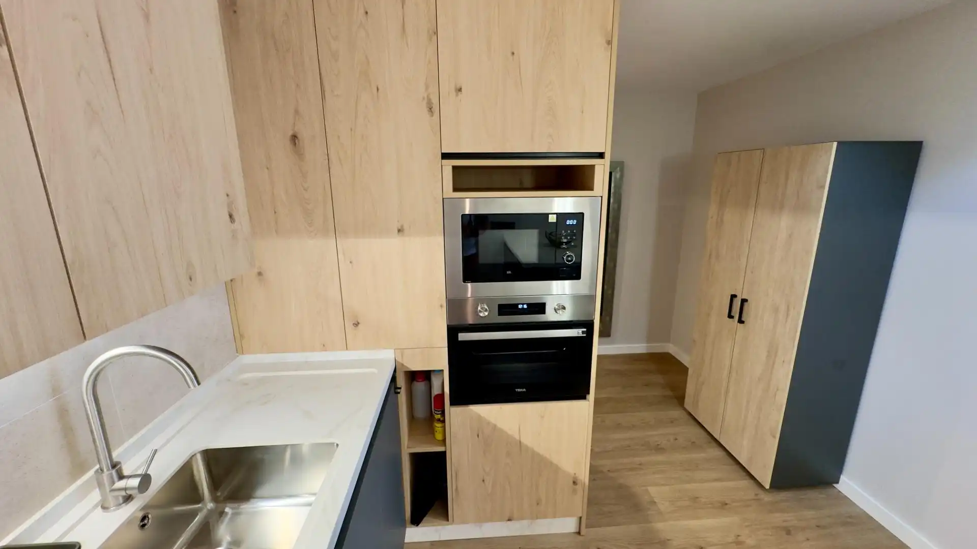 Kitchen of Flat for rent in Granada  with Air Conditioner, Heating and Terrace