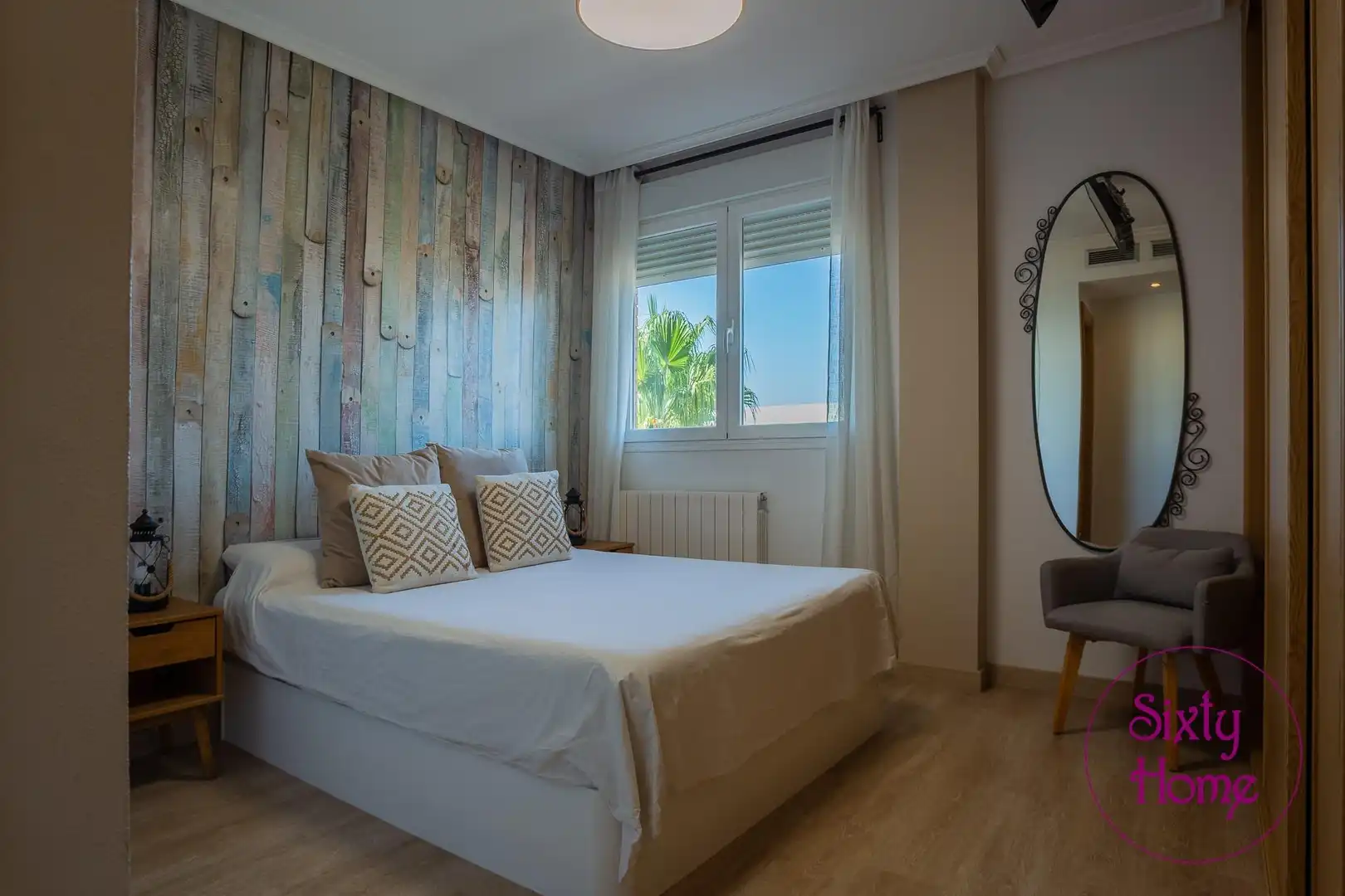 Bedroom of Flat for sale in Zaragoza  with Air Conditioner, Heating and Terrace