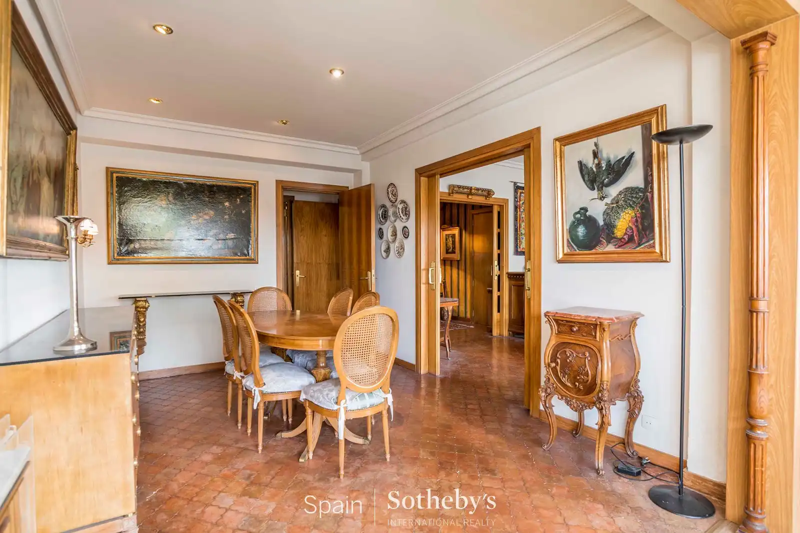 Comedor de Apartamento en venta en Madrid con Aire acondicionado, Calefacción y Jardín privado