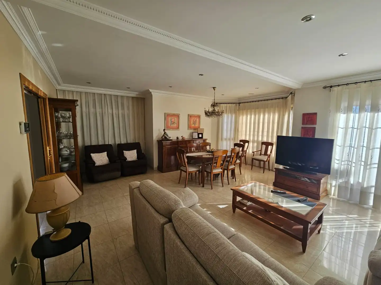 Living room of Houses for sale in Sagunto / Sagunt  with Heating, Private garden and Storage room
