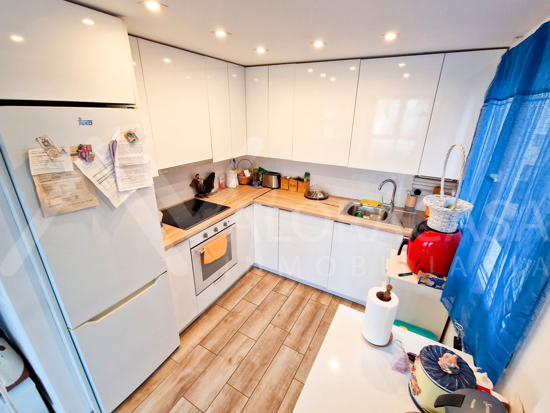 Kitchen of Flat for sale in Málaga Capital  with Furnished