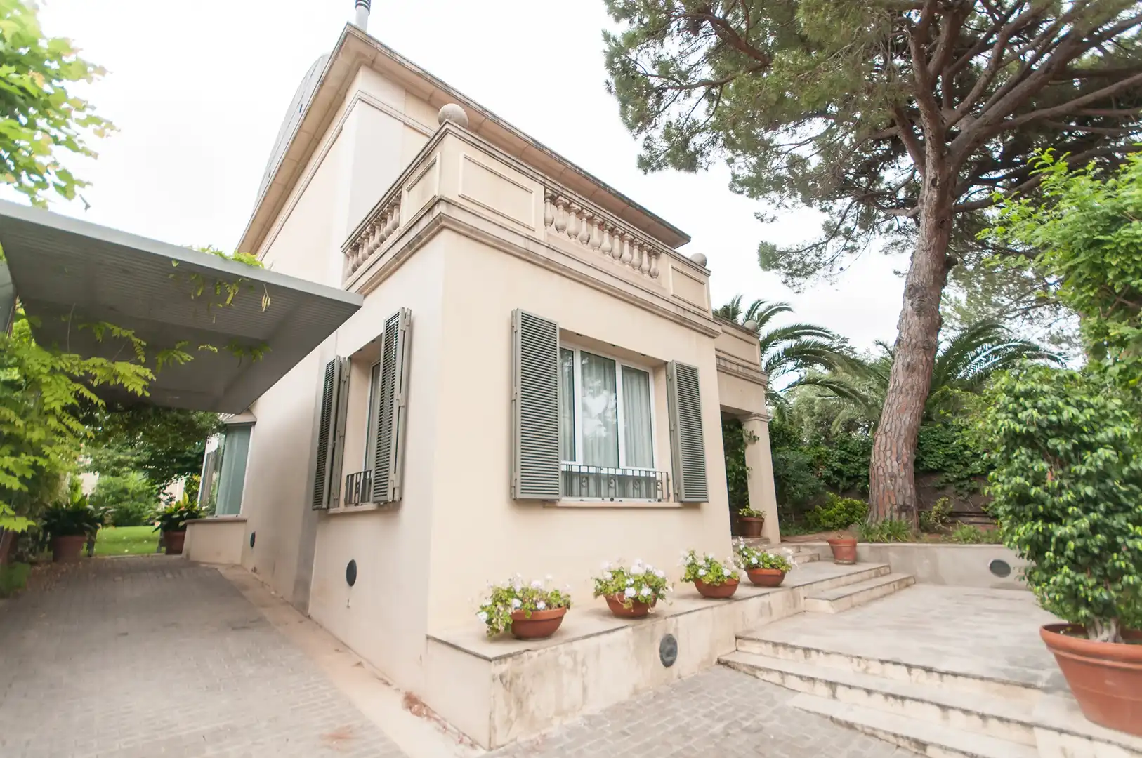 Exterior view of Houses for rent in Sant Just Desvern  with Air Conditioner, Heating and Terrace