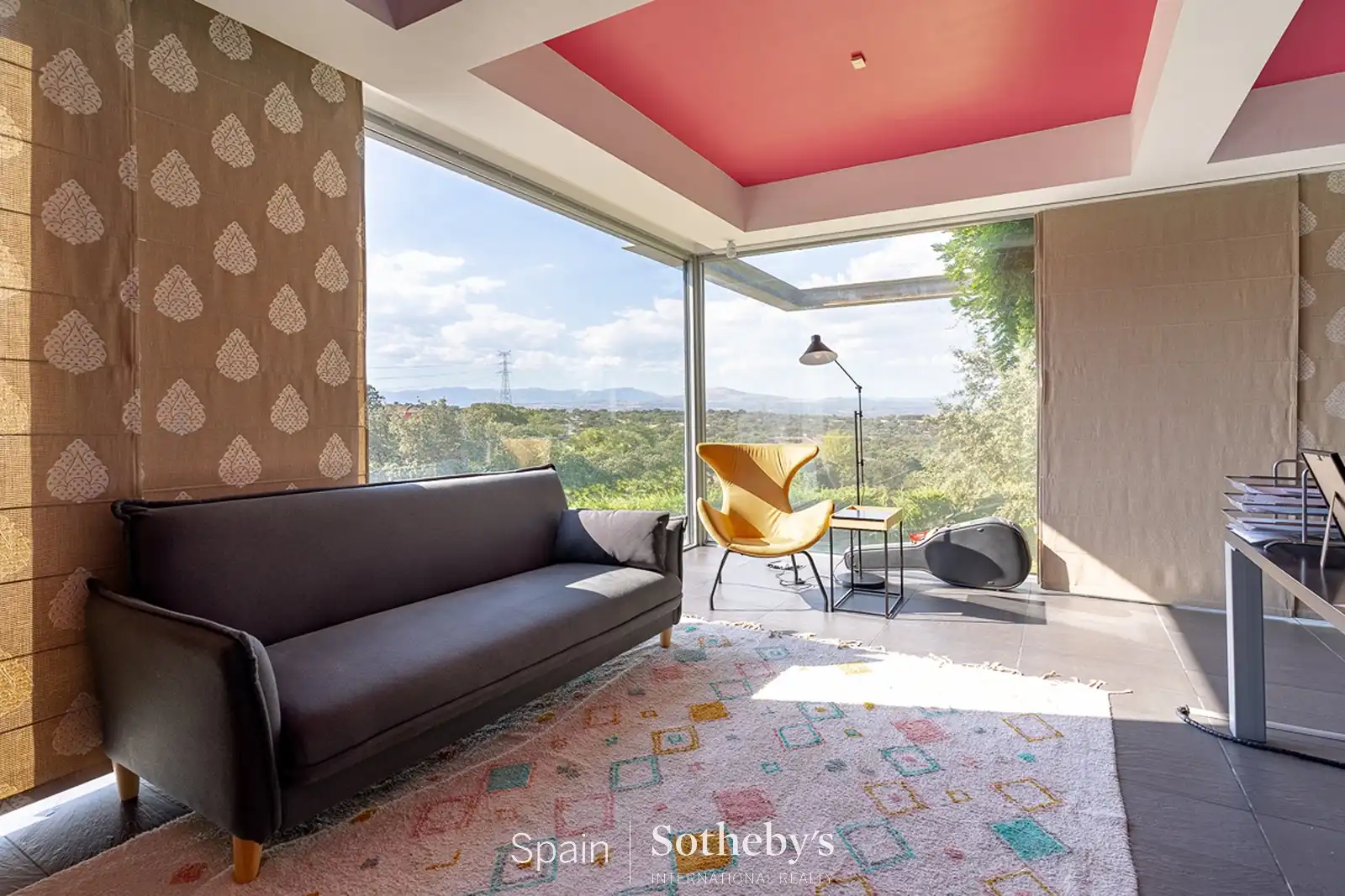 Living room of Houses for rent in Ciudalcampo  with Air Conditioner, Heating and Private garden