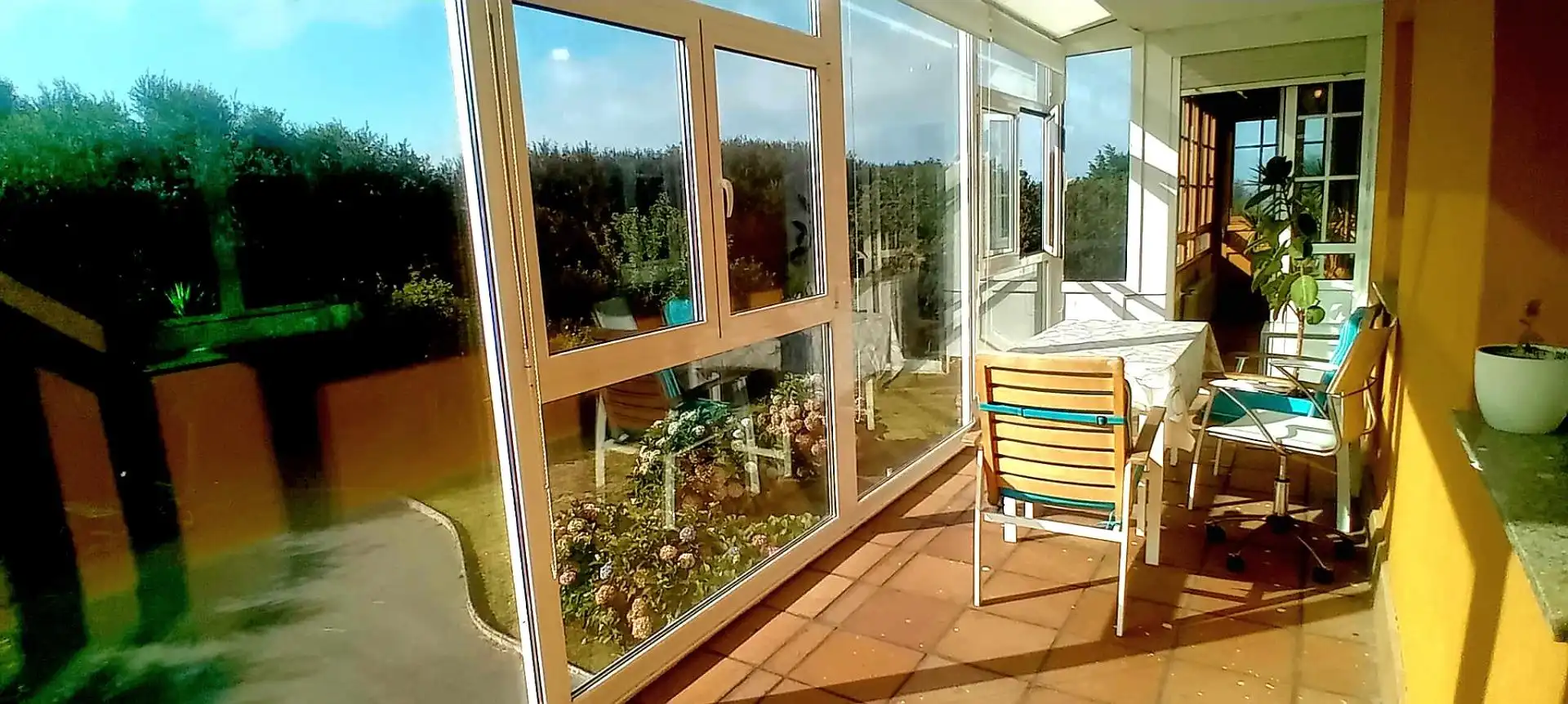 Terraza de Casa o chalet en venta en El Franco  con Calefacción, Jardín privado y Terraza