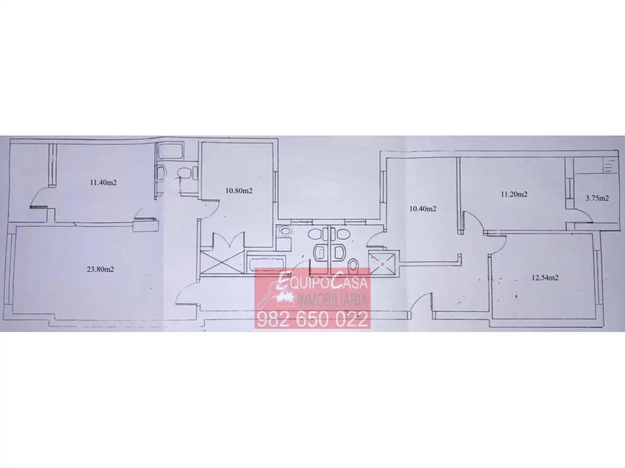 Wohnung zum Verkauf in Lugo mit Heizung, Parkett und Terrasse