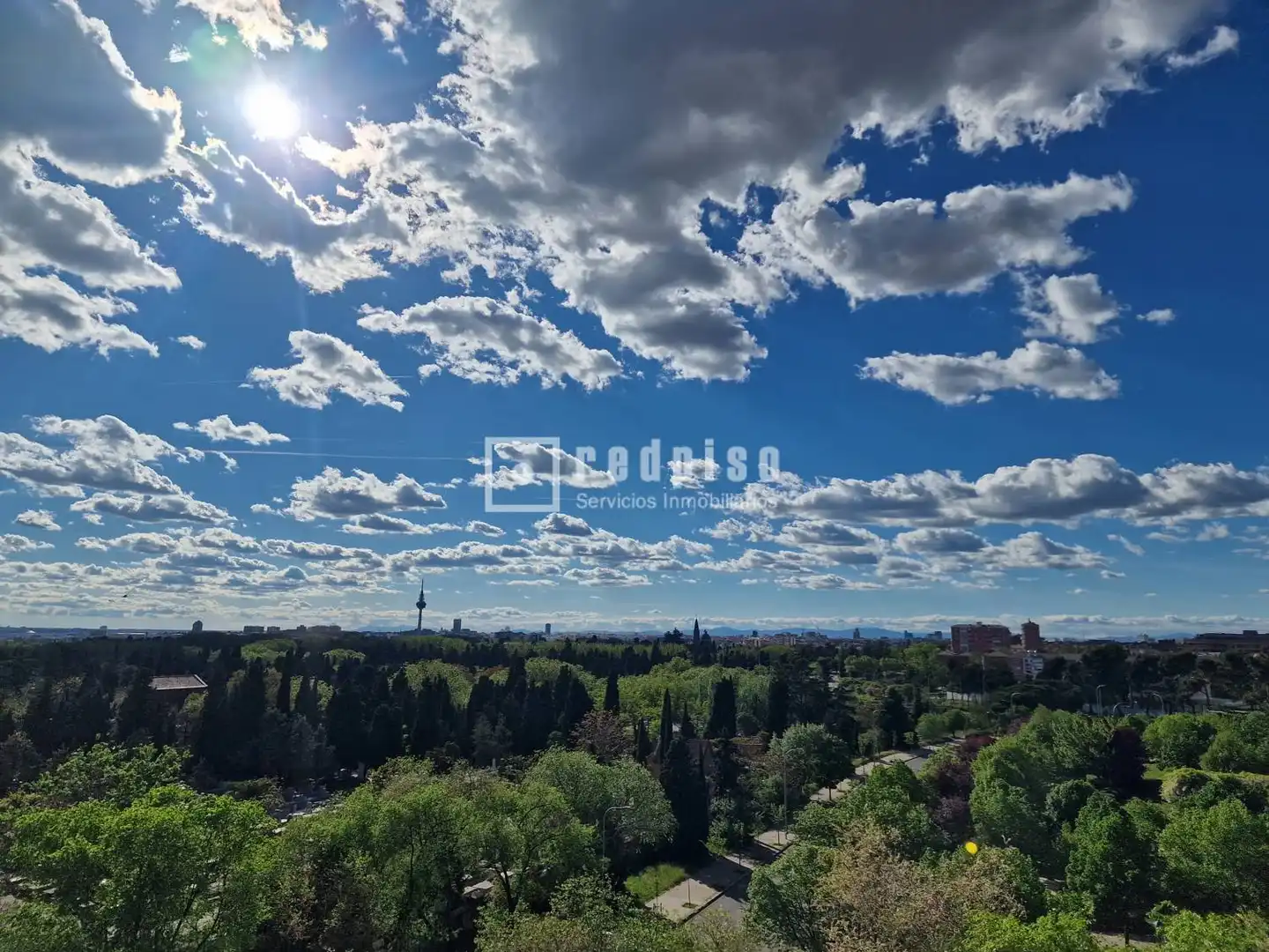 Vista exterior de Pis de lloguer en Madrid amb Aire condicionat, Calefacció i Moblat