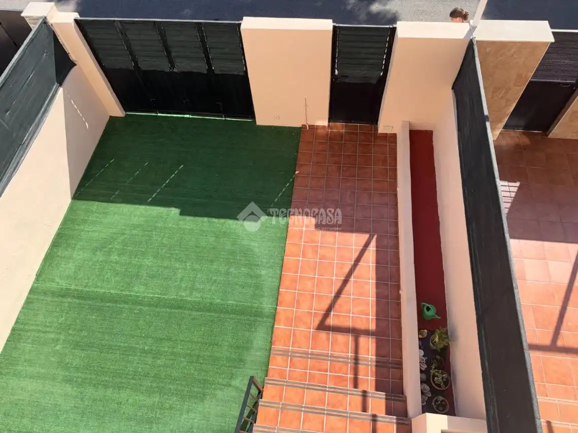 Terrace of Detached homes for sale in La Algaba  with Air Conditioner, Private garden and Terrace