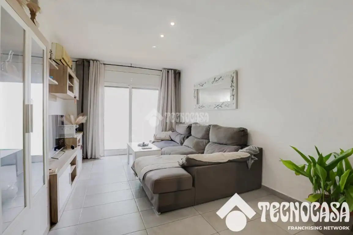 Wohnzimmer von Wohnung zum Verkauf in Mataró mit Klimaanlage und Balkon