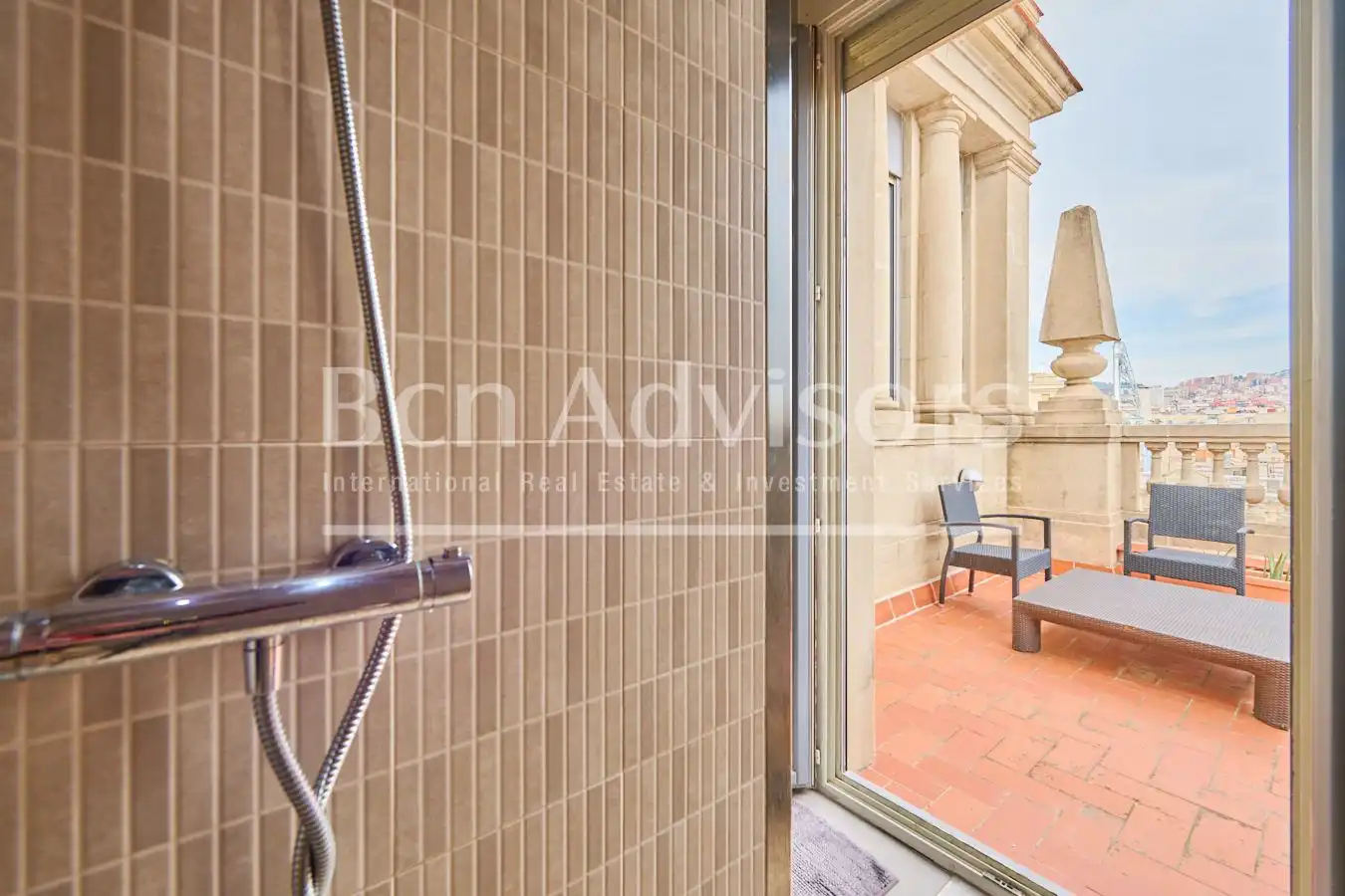 Terrace of Attic for sale in Barcelona  with Air Conditioner, Heating and Parquet flooring
