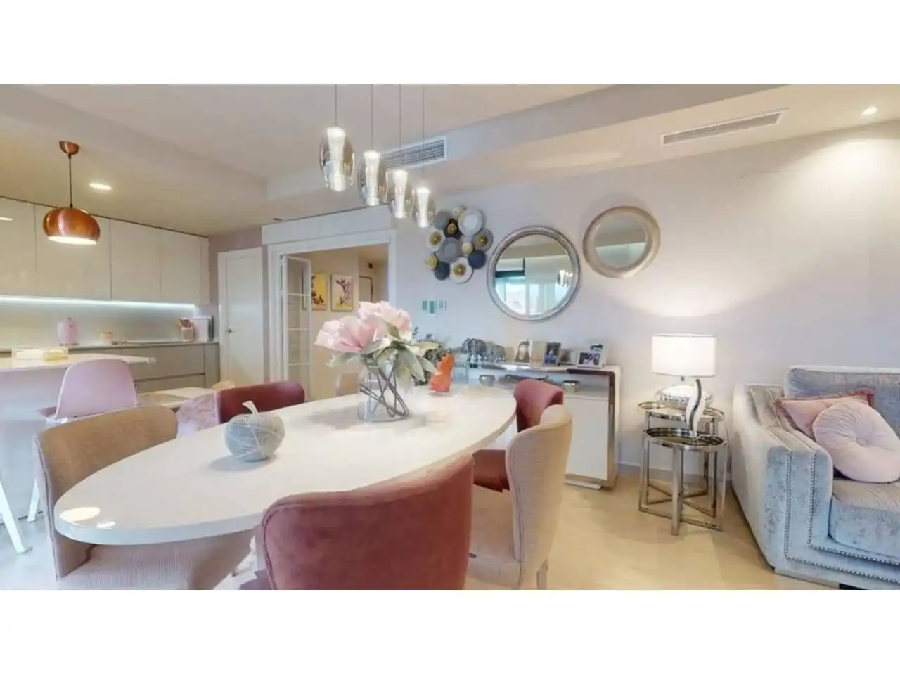 Esszimmer von Wohnung zum Verkauf in Boadilla del Monte mit Heizung, Terrasse und Abstellraum