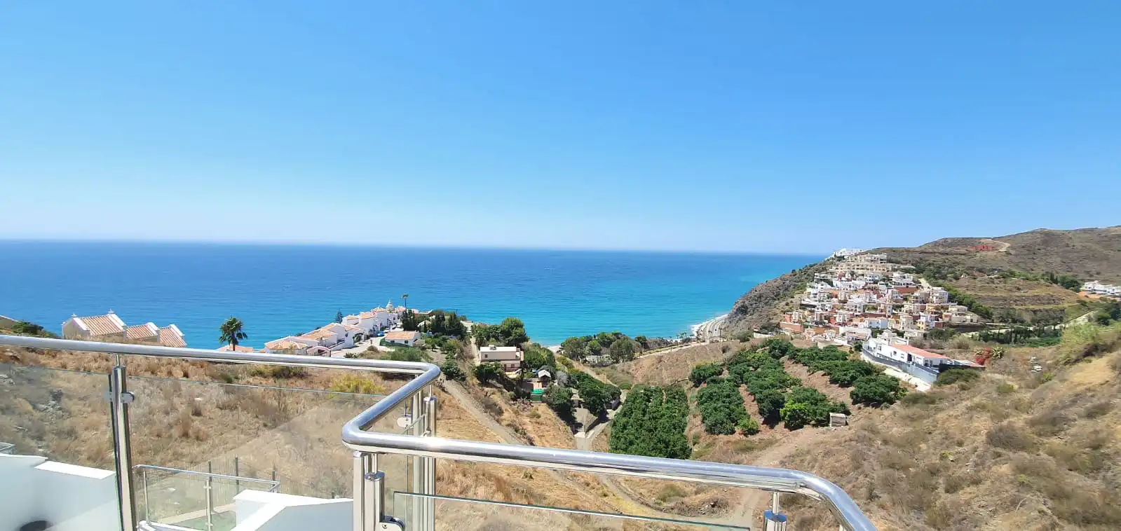 Exterior view of Duplexes for sale in Nerja  with Air Conditioner, Heating and Terrace