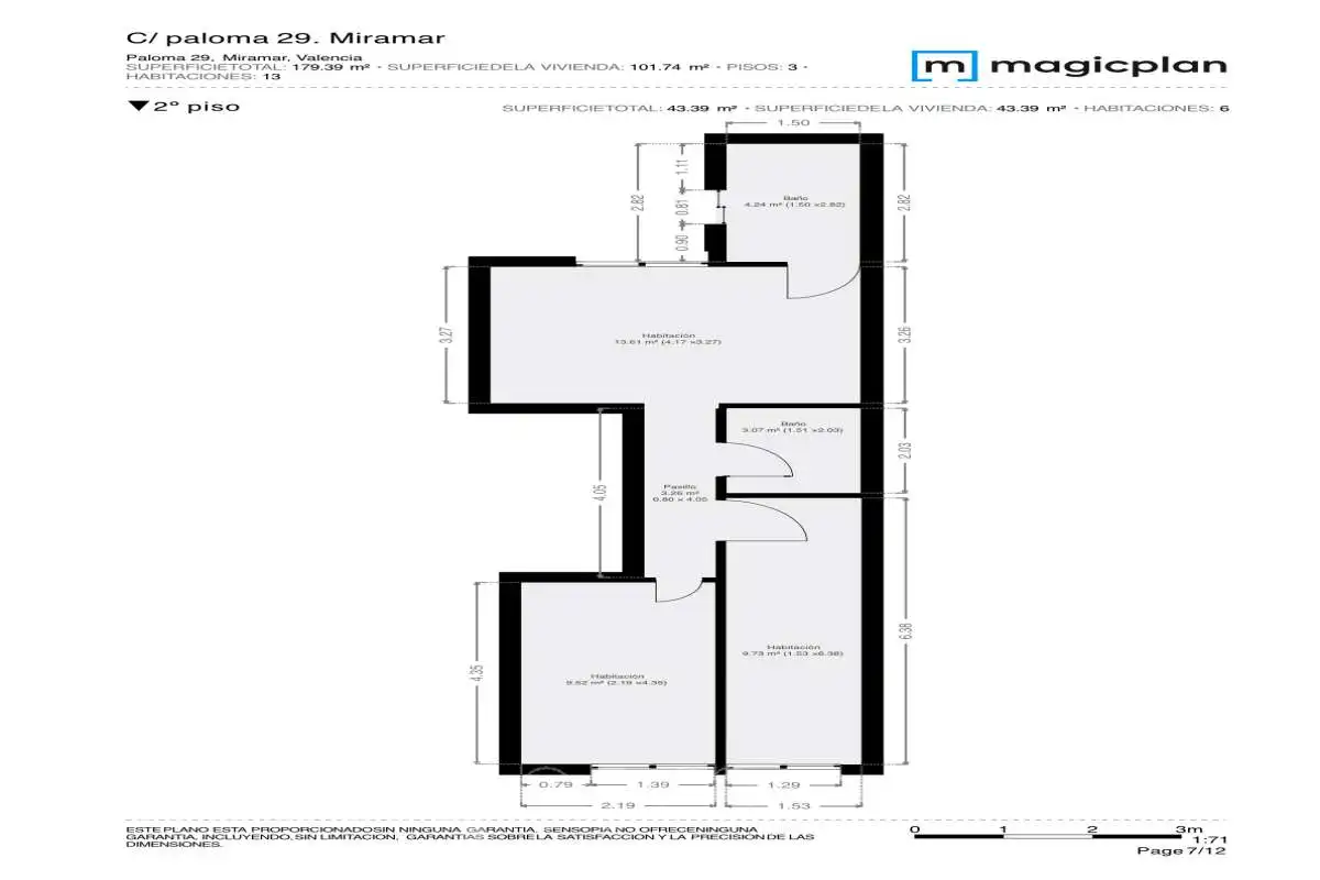 Dormitori de Casa o xalet en venda en Miramar