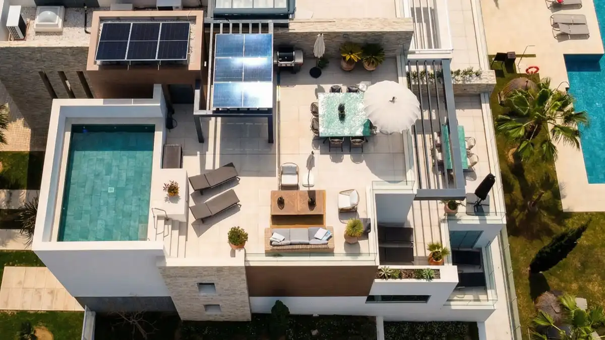 Terraza de Dúplex en venta en Marbella con Aire acondicionado, Terraza y Trastero