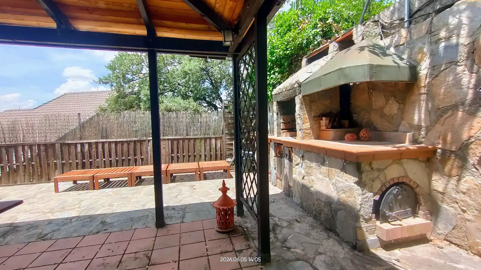 Terrassa de Casa o xalet en venda en El Casar amb Calefacció, Jardí privat i Terrassa